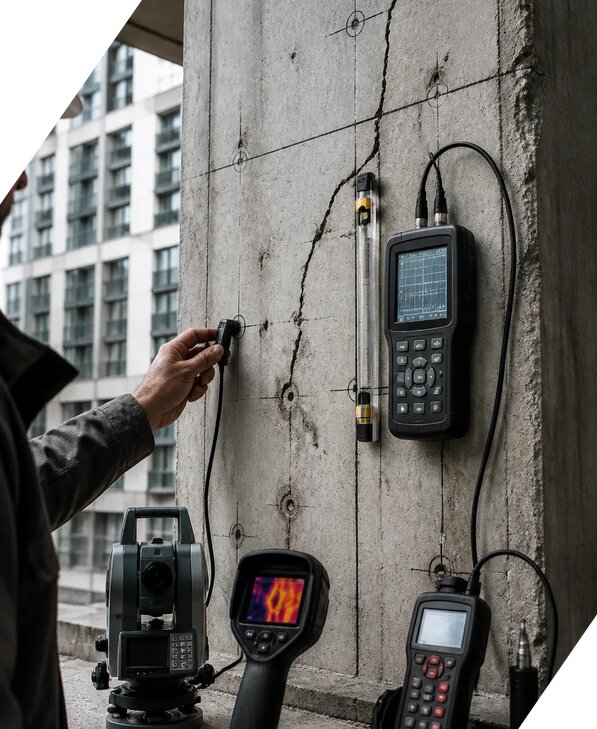 Инструментальное обследование зданий в Альметьевске от 15570 р. | ЭкспертизаРоссия